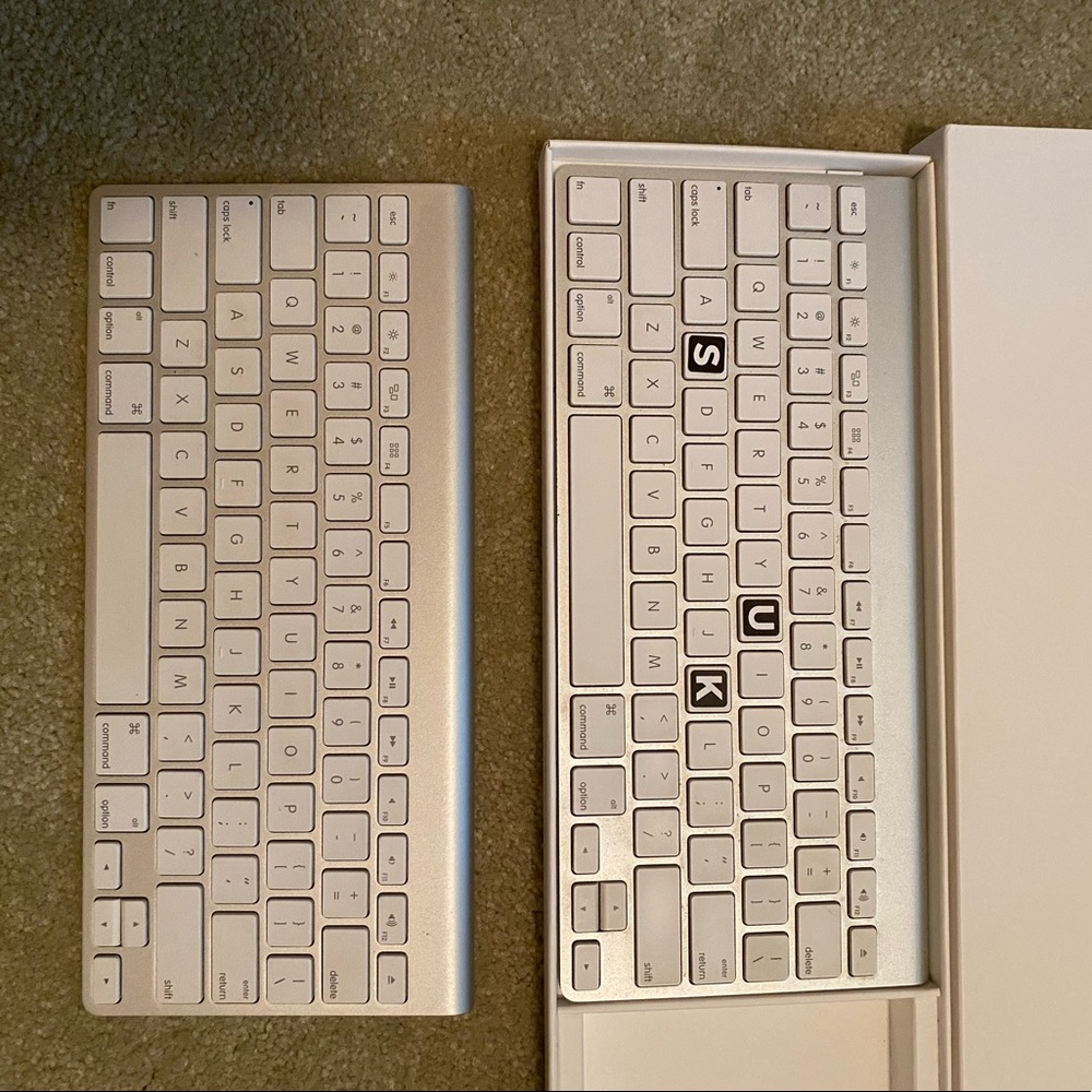 Apple keyboards